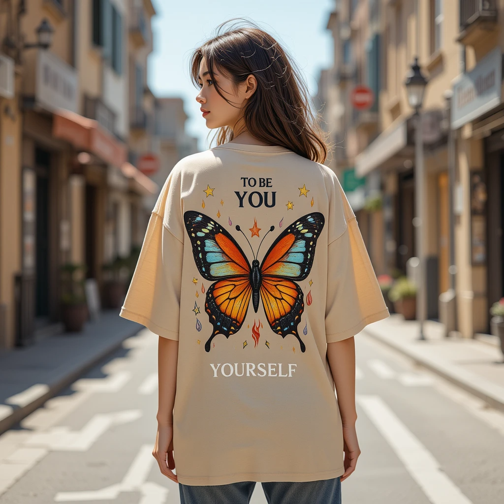 Customized Nature’s Whisper Graphic T-Shirt