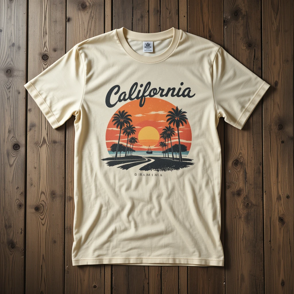 Customized Sunset Mirage Graphic T-Shirt