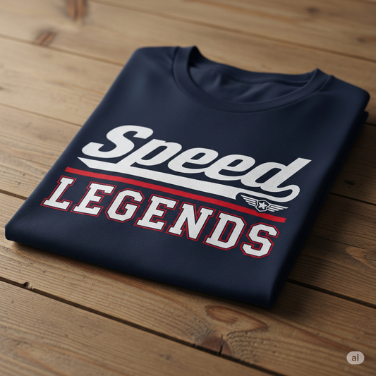 Customized Speed Legends Graphic T-Shirt