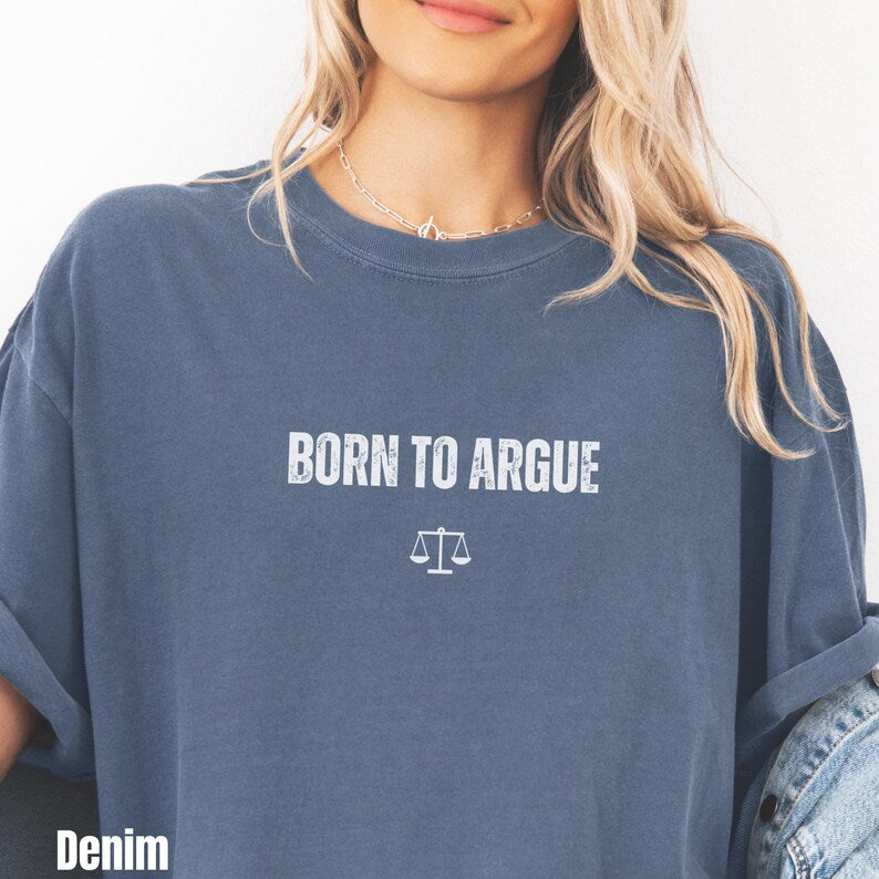 Customize Born To Argue Shirt