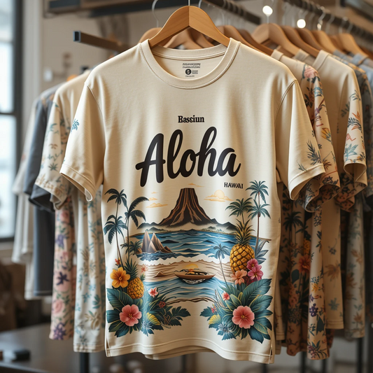 Customized Ocean Breeze Graphic T-Shirt