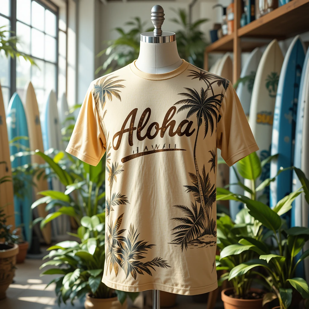Customized Ocean Breeze Graphic T-Shirt
