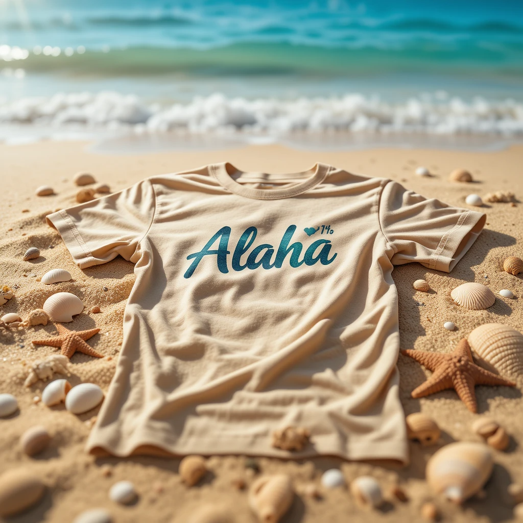 Customized Ocean Breeze Graphic T-Shirt
