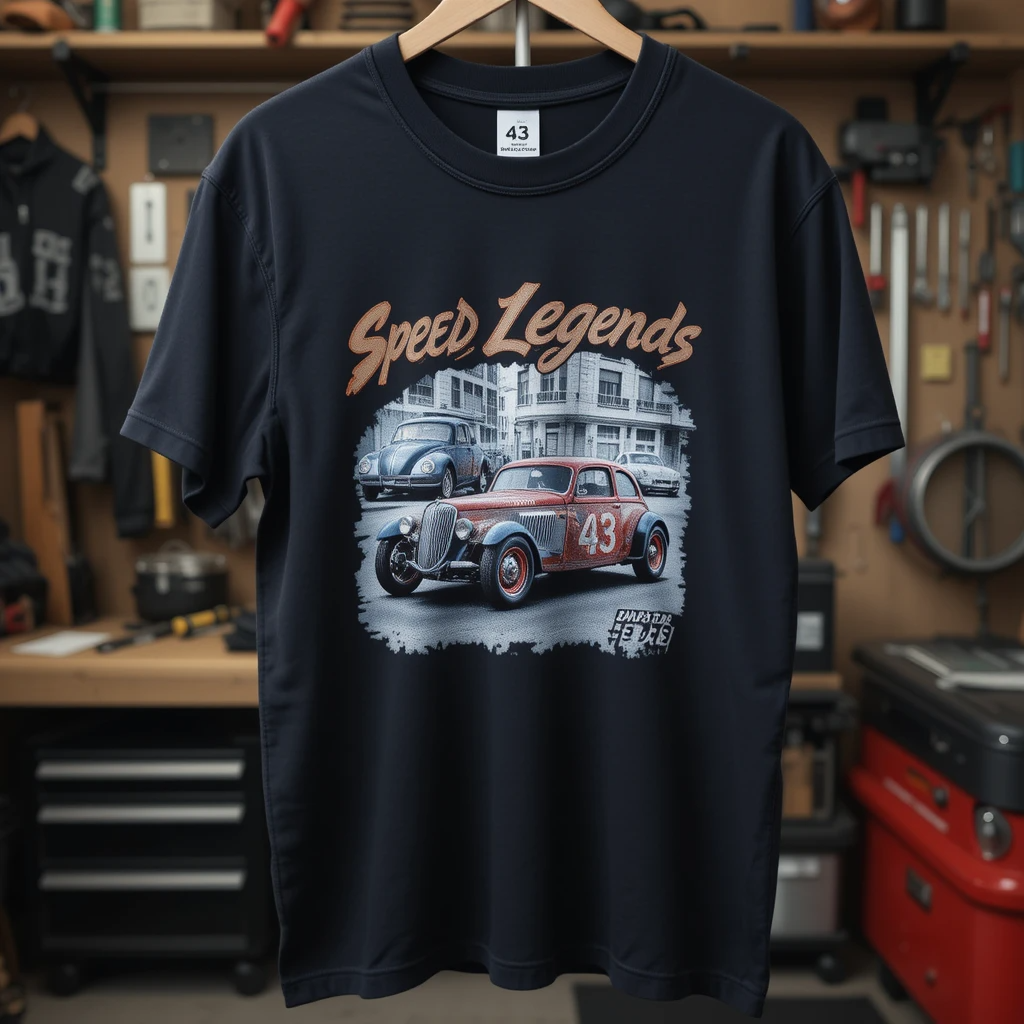 Customized Speed Legends Graphic T-Shirt